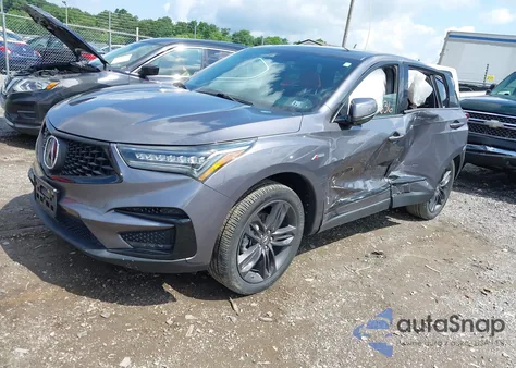 2020 Acura Rdx A-Spec Package z USA, uszkodzony, nr VIN 5J8TC2H6XLL040065